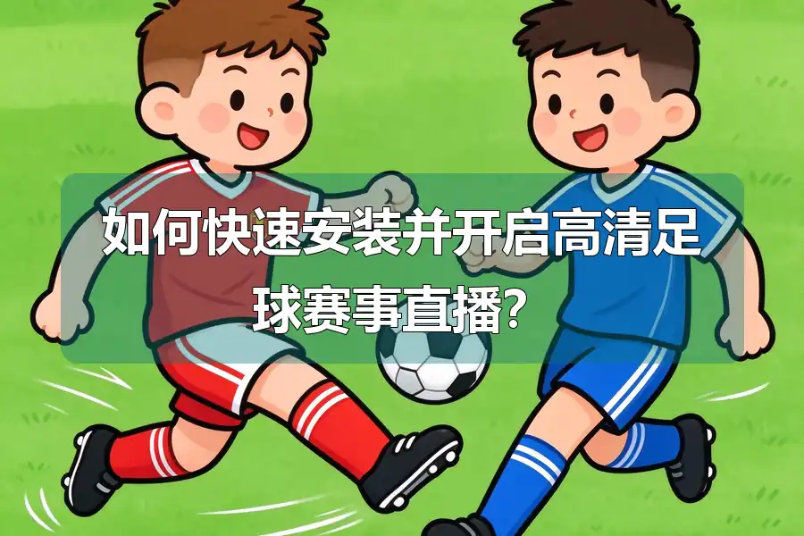 如何快速安装并开启高清足球赛事直播？